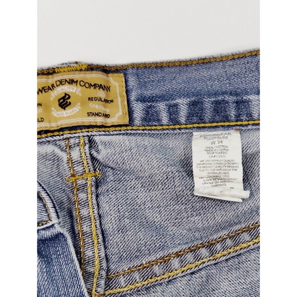 Vintage Rocawear Baggy Jorts Mens Size 34 Grunge Hip Hop Skater Cyber Y2K‎ - Picture 7 of 7